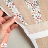 Wooden and Pattern Printed Faux Effect Hot Air Balloons Wall Stickers (Autumn Fungi Pattern) - Image 3
