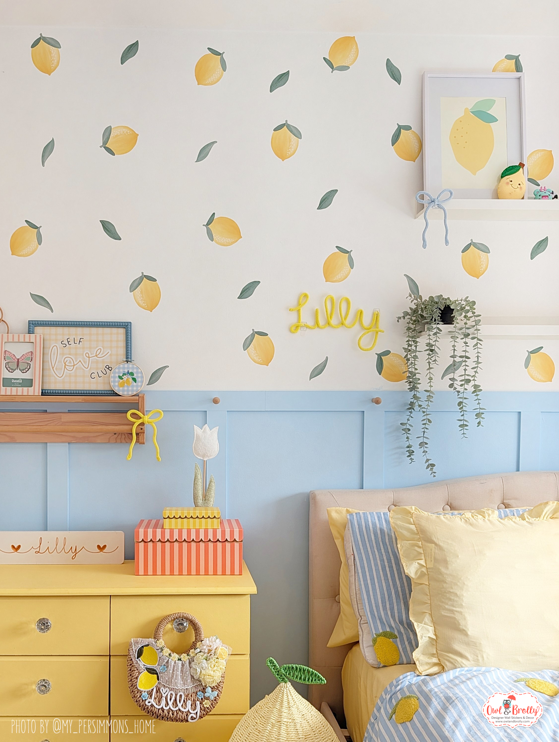 Lemon Wall Sticker Decals (small) - Image 5